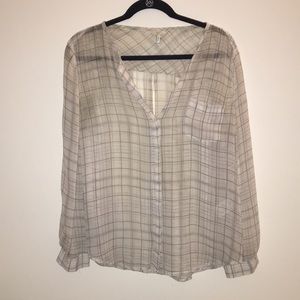Sheer Joie Silk Blouse